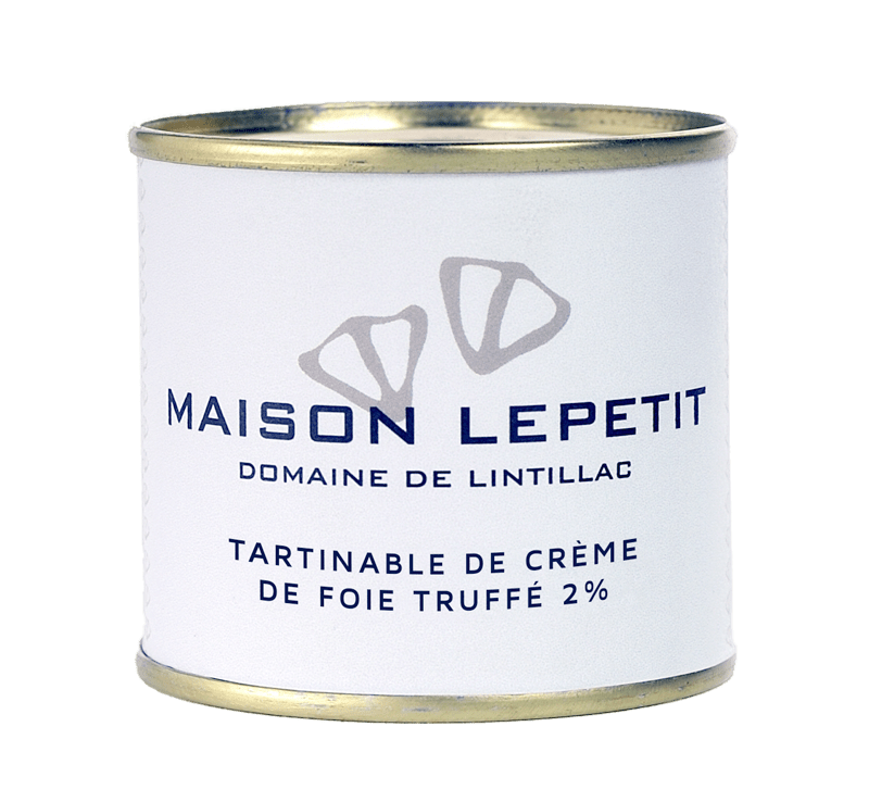 Tartinable de crème de foie truffé Maison Lepetit